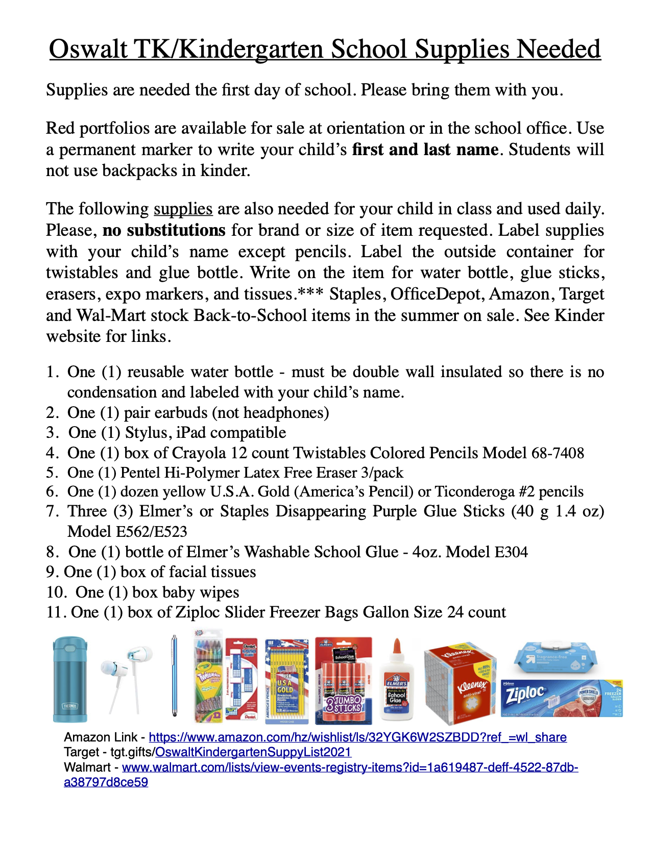 Entering Kinder Students 21 22 Kindergarten Stanley G Oswalt Academy