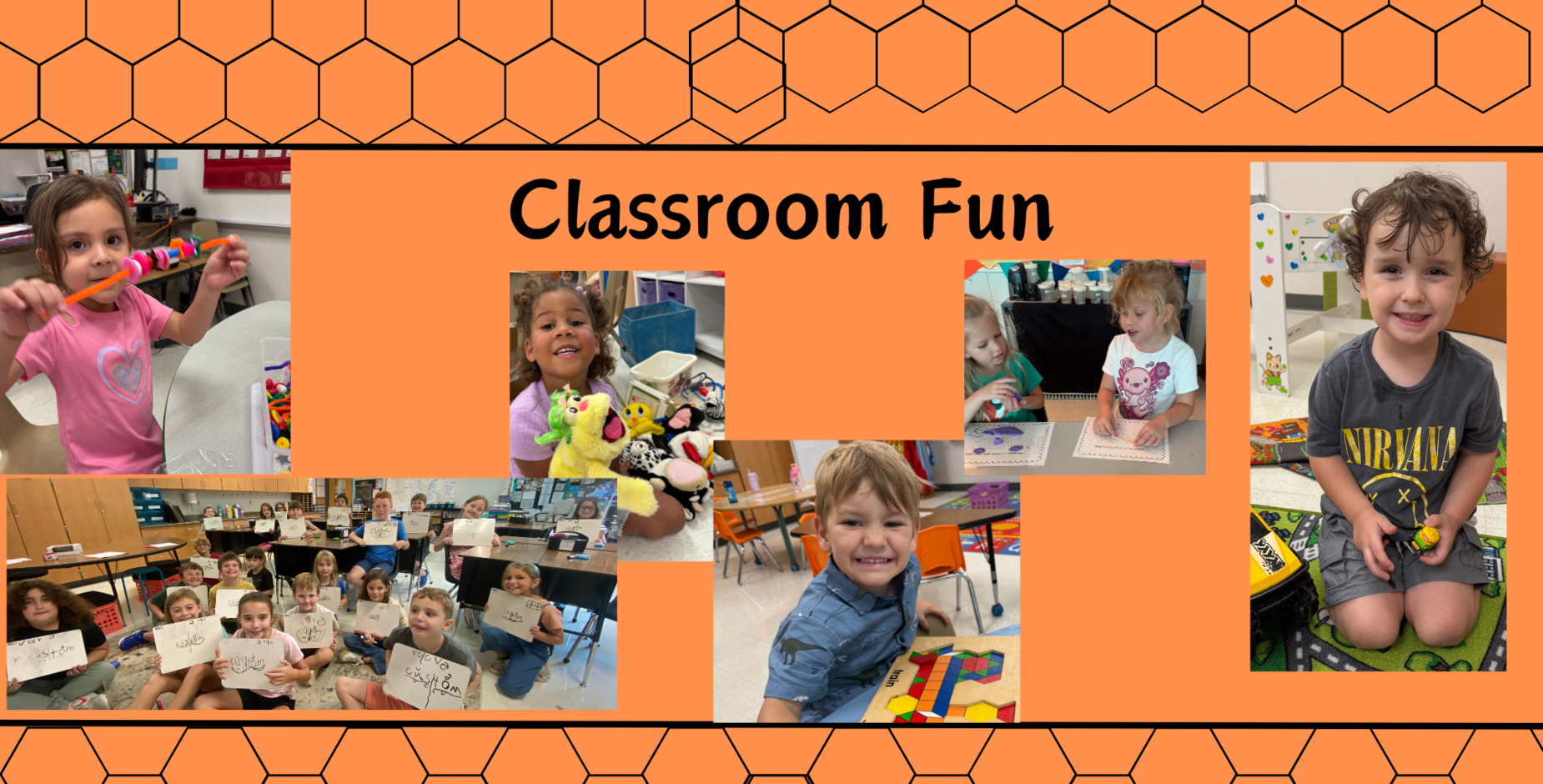 Students at LES have fun learning!