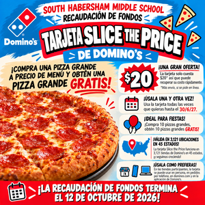 Dominos Fundraiser Information Spanish