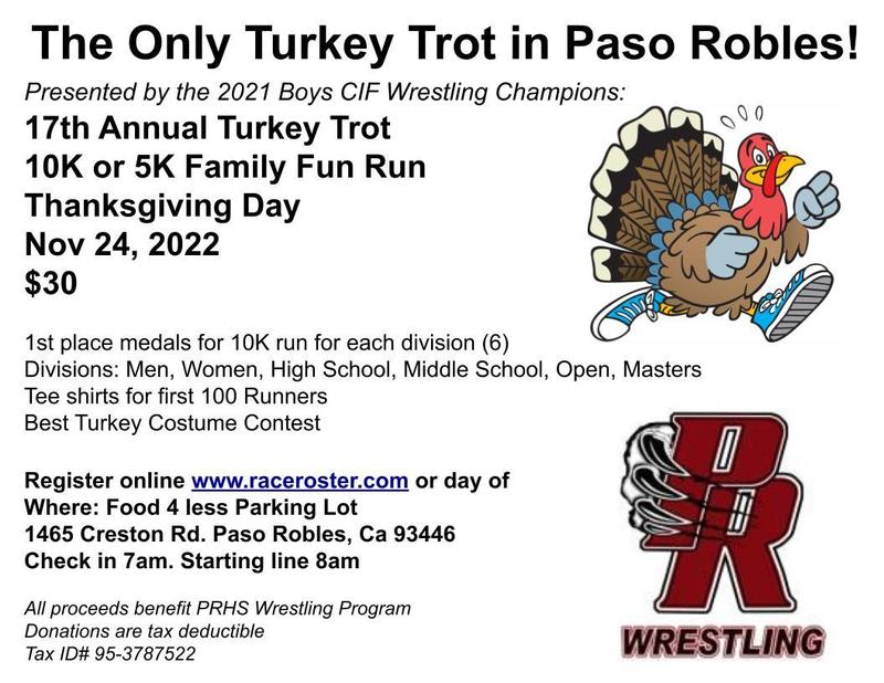 Turkey Trot Announcement Image