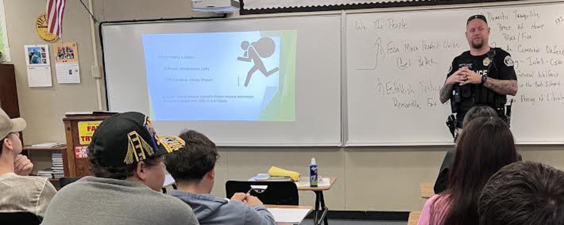Safety presentation from SRO Harrison