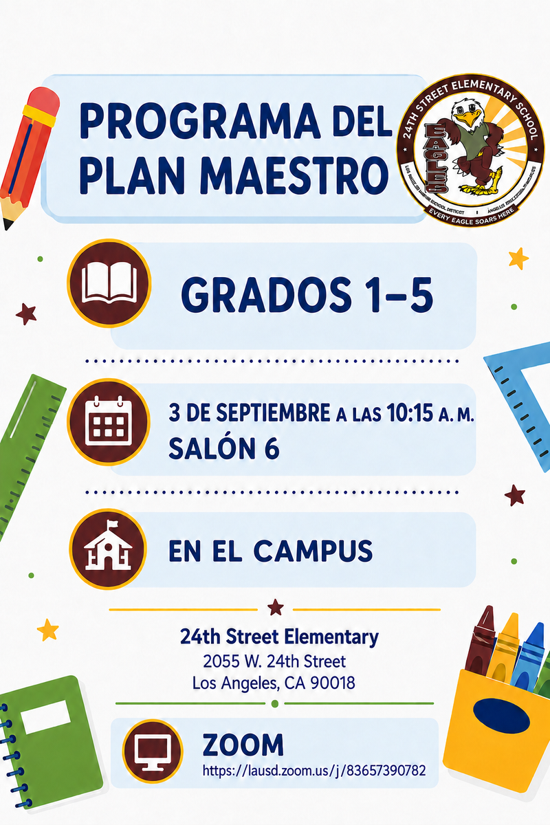 PROGRAMA DEL PLAN MAESTRO