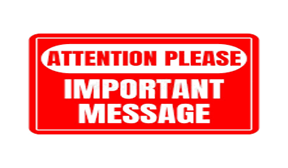Important Message