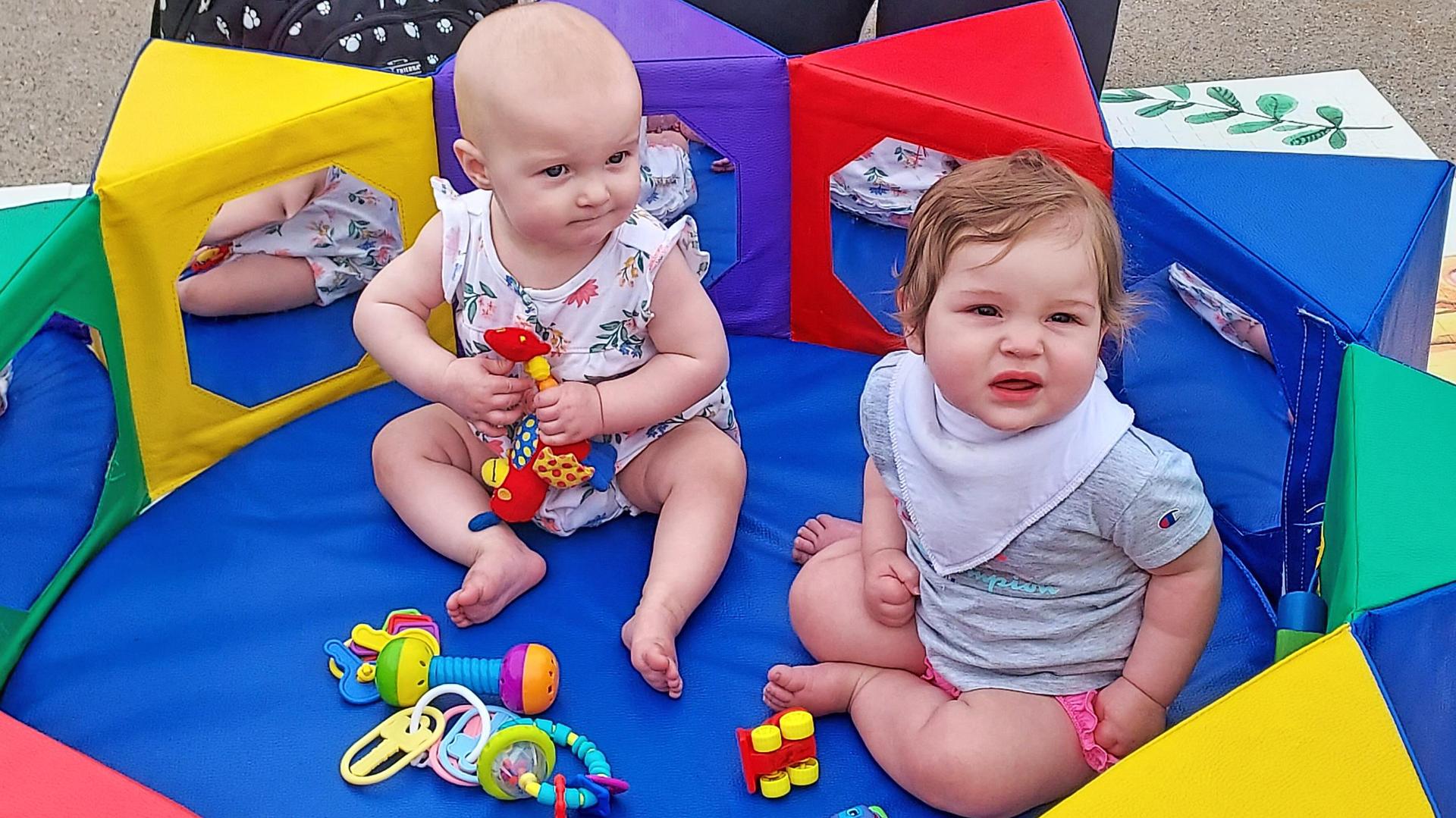 Outdoor baby time