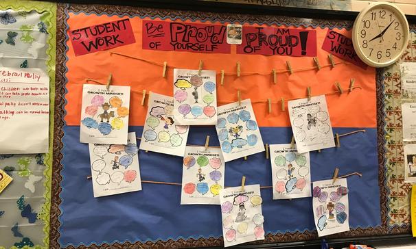 student art work about mindset