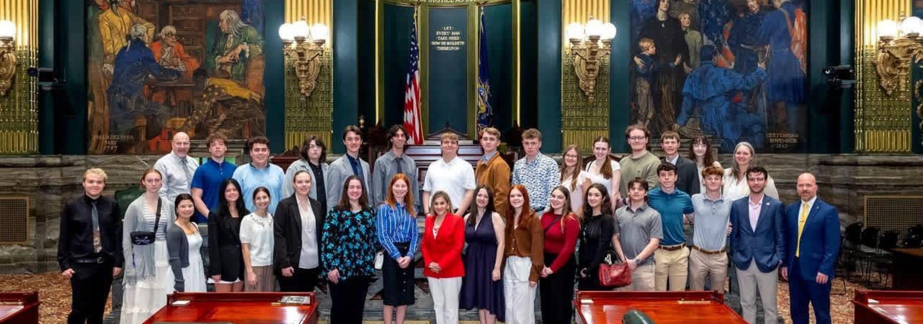Project 18 Students in Harrisburg