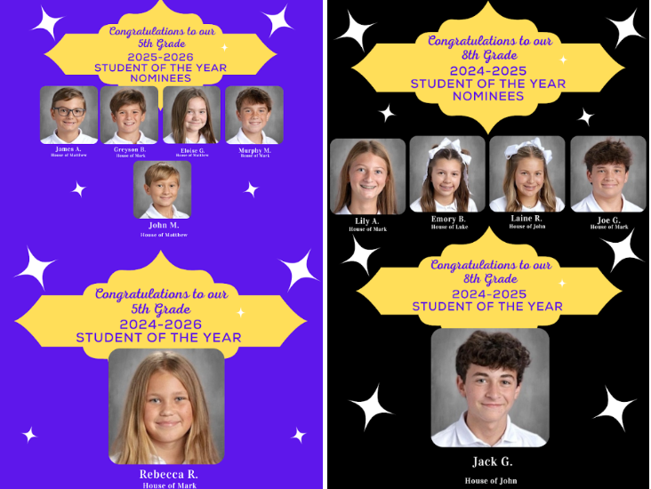 CONGRATULATIONS - Students of the Year Featured Photo