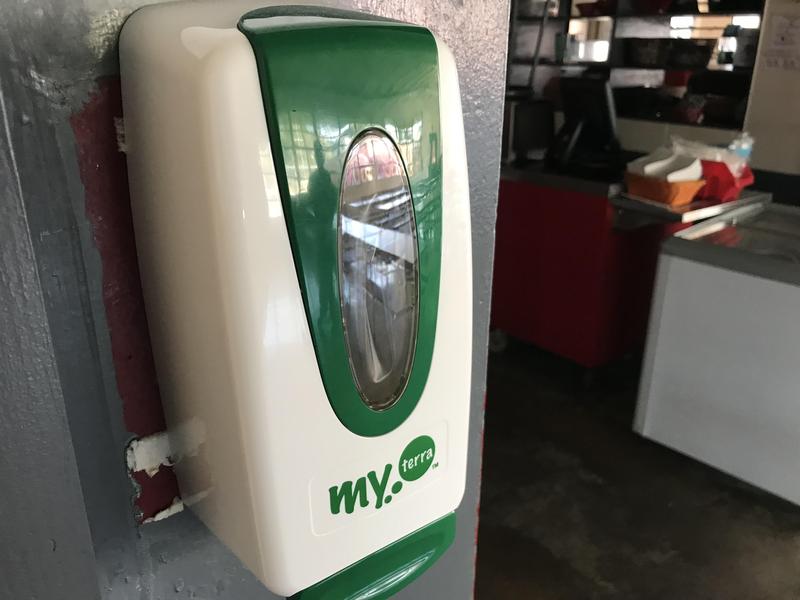Hand Sanitizer Station