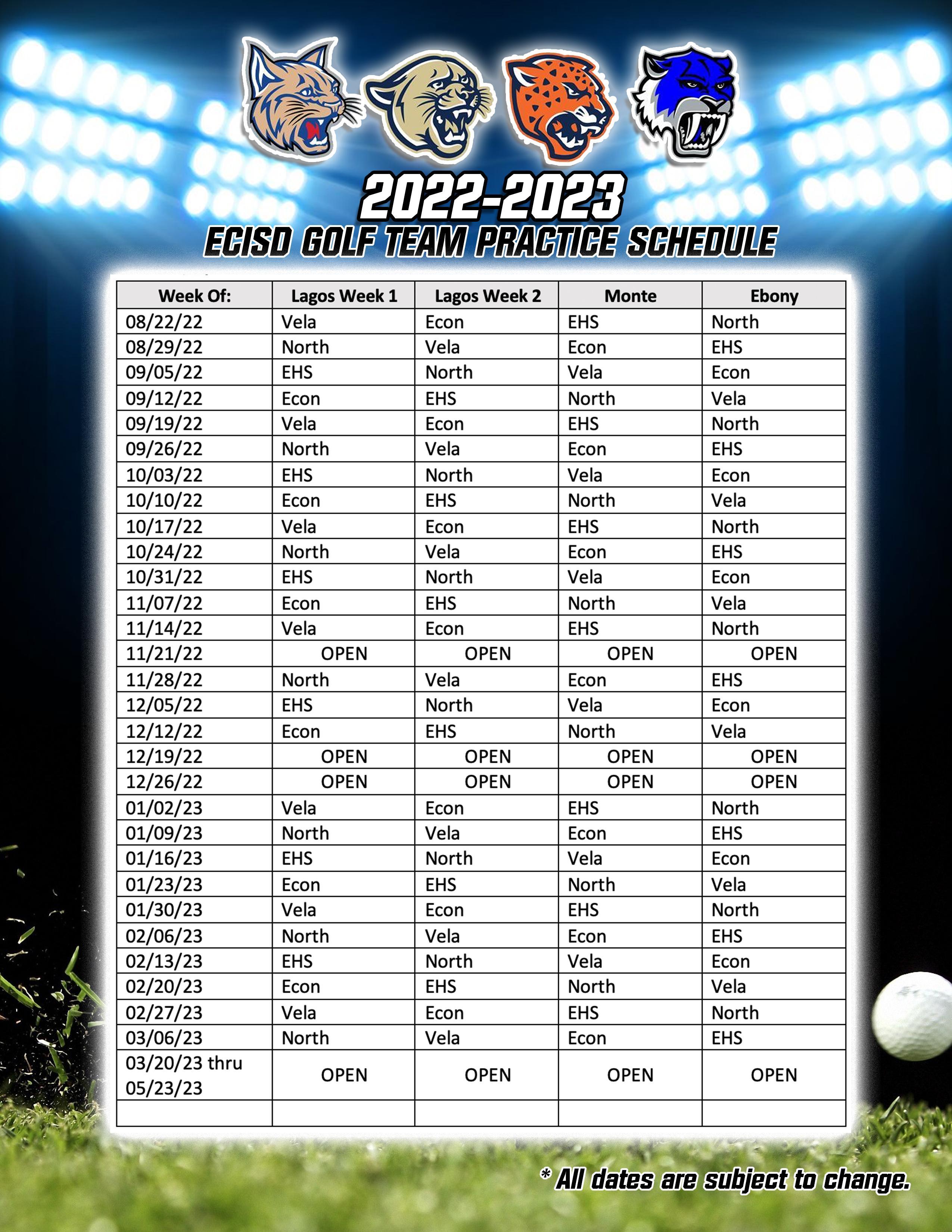 Golf Golf Robert Vela High School