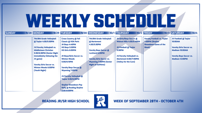 Weekly Schedule