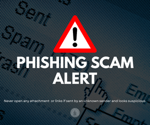 phishing scam alert notice cover photo