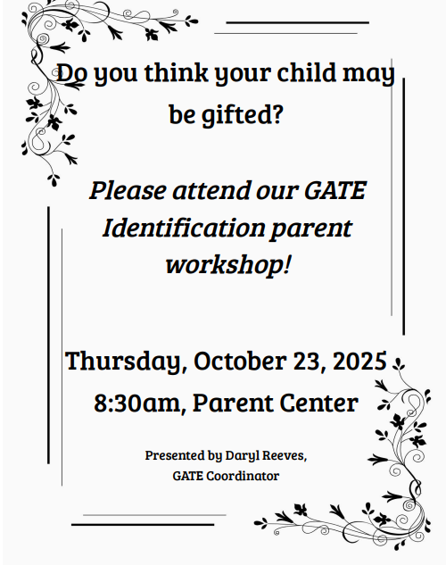 GATE Parent Workshop