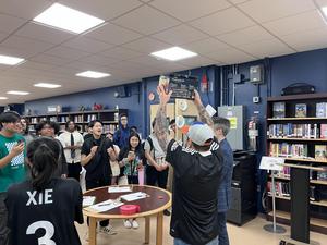 a prize giveaway