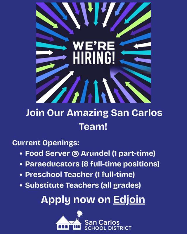 We're hiring flyer