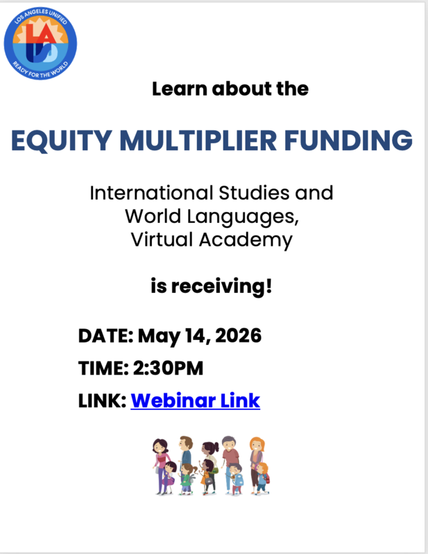 Flyer with date and time of meeting; May 14 and 2:30 pm