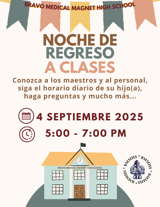 Noche de Regreso a Clases - Espanol