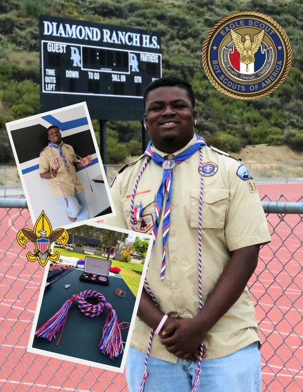 Diamond Ranch High School Senior Jared Jordan - image for news story