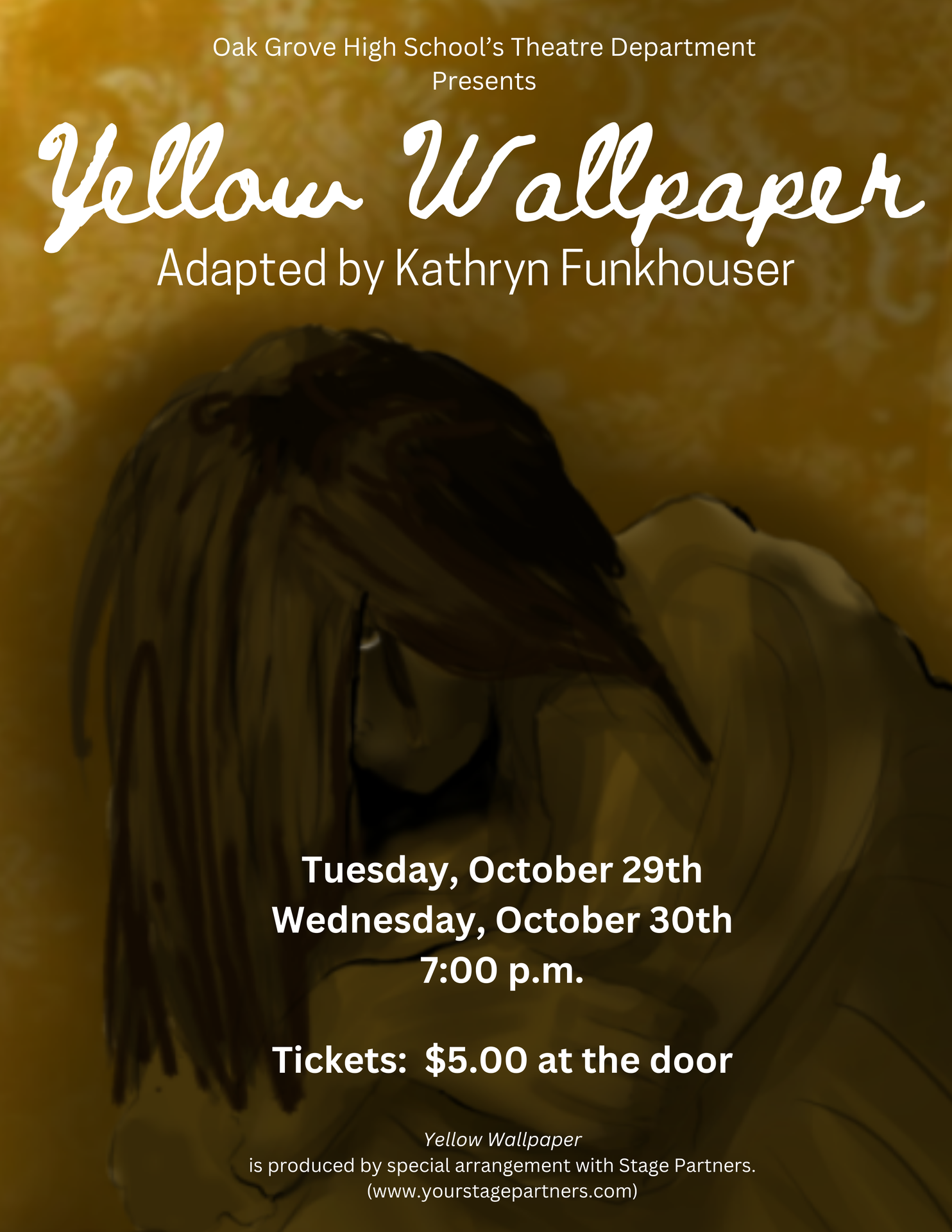 Yellow Wallpaper Show Poster