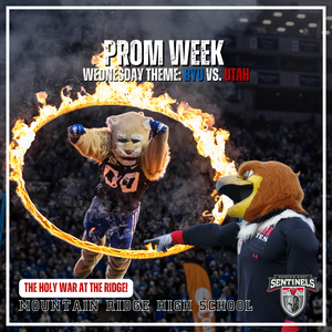 BYU vs Utah day at MRHS for 2026 Prom