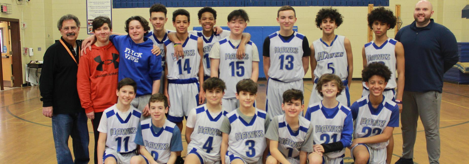 Boys Basketball team