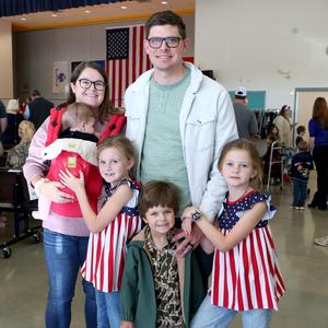 Jere McNeely and family
