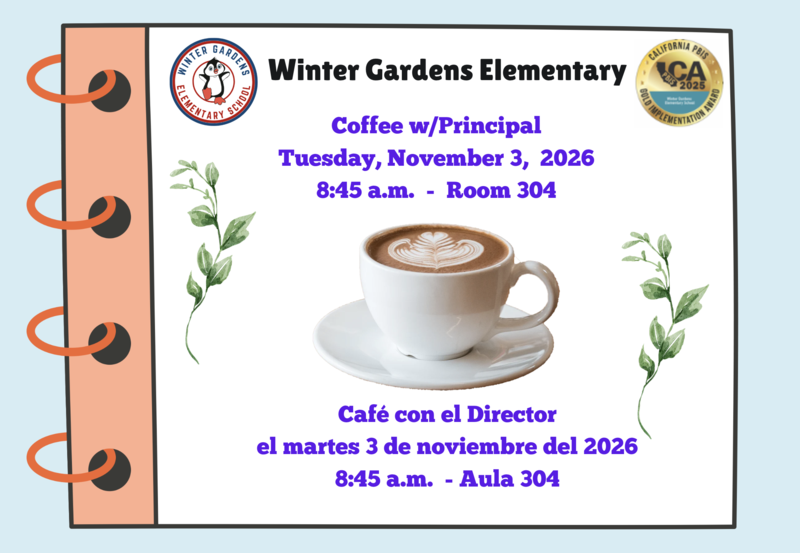 Coffee w/Principal