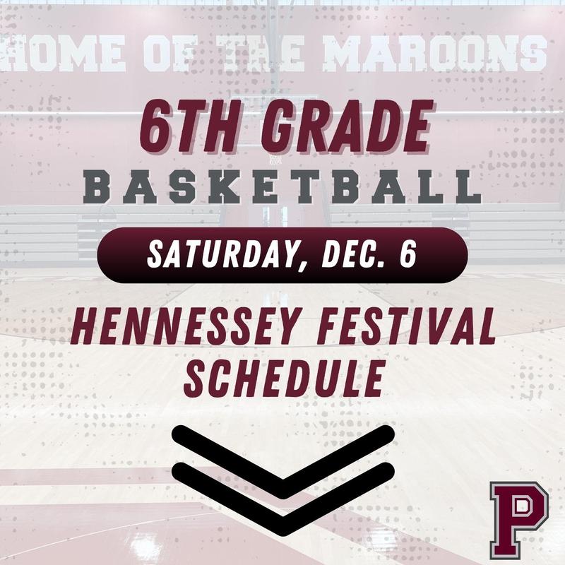 Perry 6th grade basketball at Hennessey festival