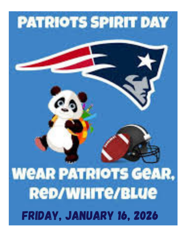 Pats Spirit Day, 1/16/26