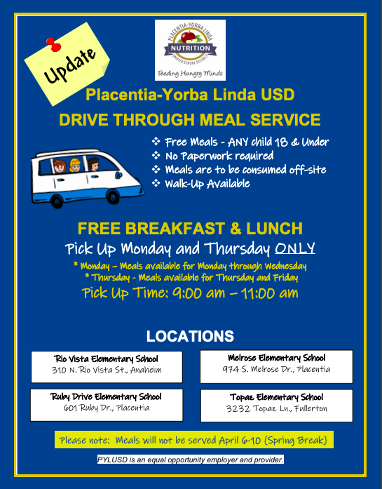 Image of MEAL Service