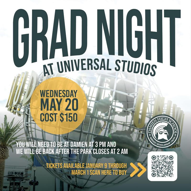 Seniors, get your tickets to Grad Night 2026 Featured Photo