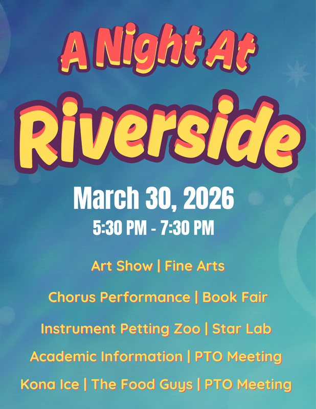 A Night at Riverside Flyer info