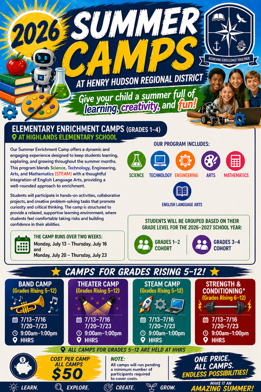 HHRSD Summer Camps 2026
