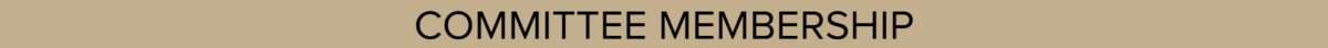 COMMITTEE MEMBERSHIP