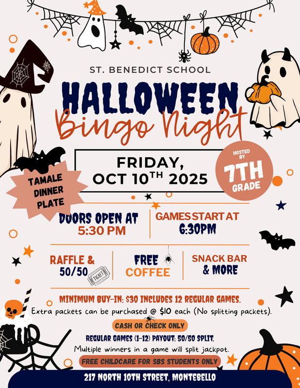 bingo night information with hours and price