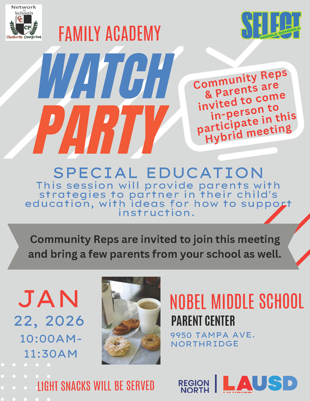 Family Academy Watch Party "Special Education" Featured Photo
