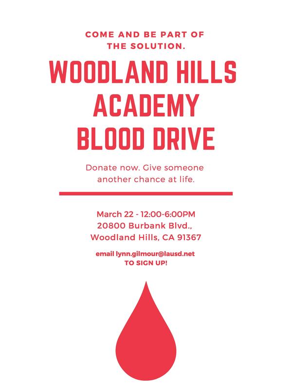 Red Cross Blood Drive on March 22nd, 2019