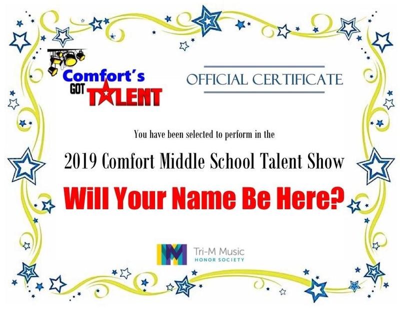 Comfort's Got Talent