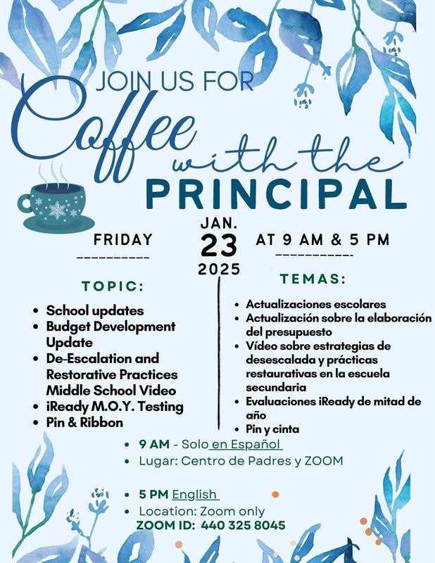 Coffee with Principal
