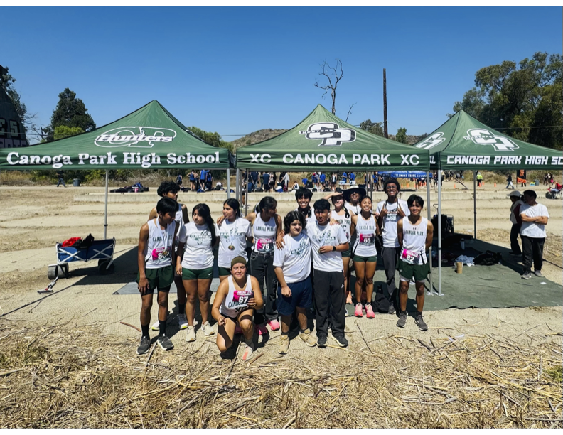 Cross Country Team photo at Invitational
