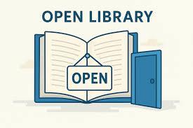 Open Library Night Image