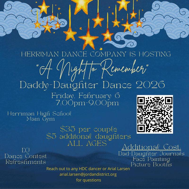 Daddy-Daughter Dance Flyer