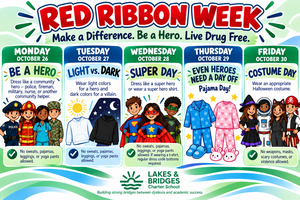 Red Ribbon Week Daily Dress Themes - October 26-30