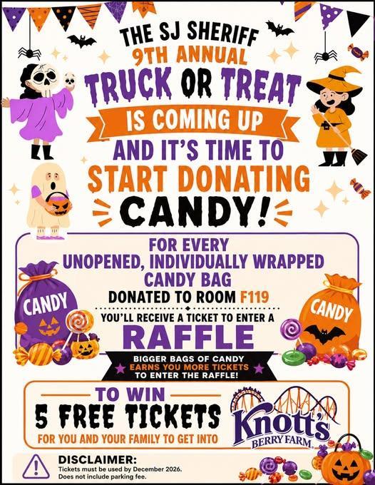 Candy Donation Flyer