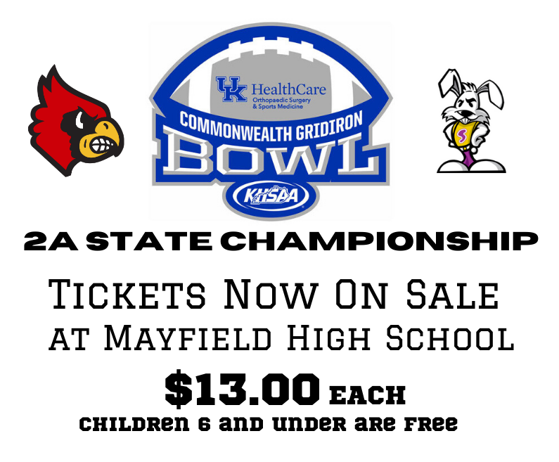 2A State Championship Tickets on Sale Now.
