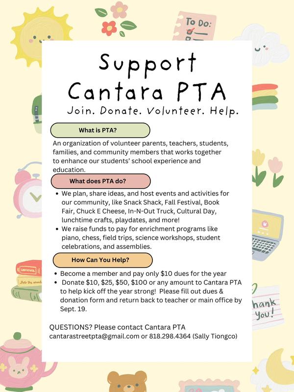 Join Cantara Flyer