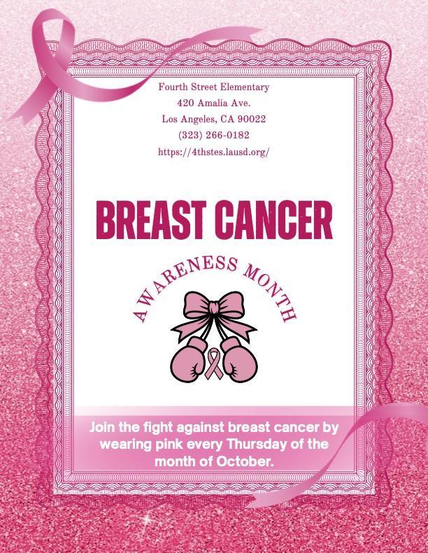 Breast Cancer Awareness Month
