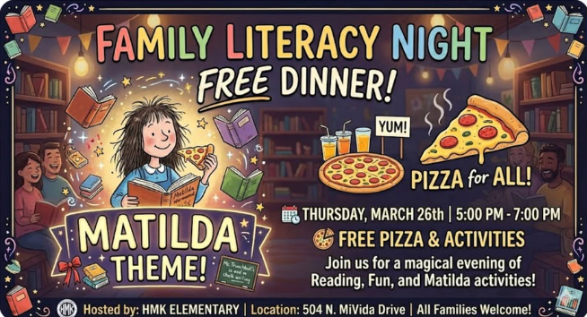 Join us for Family Literacy Night! Featured Photo