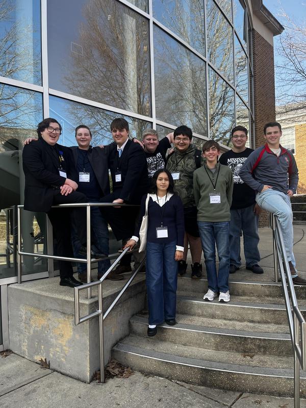 Photo of Science Bowl participants