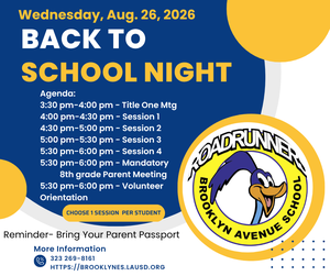 Back to School Night