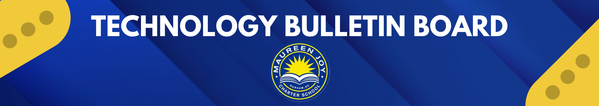 Technology Bulletin Board Banner